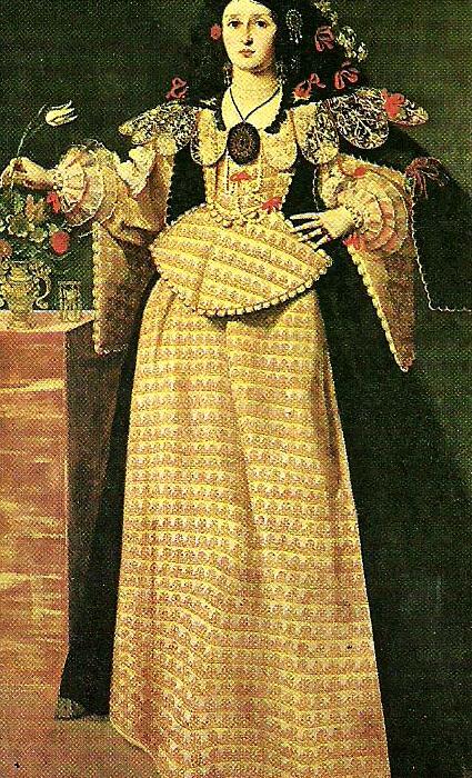 Girolamo Forabosco portrait of a lady c. France oil painting art